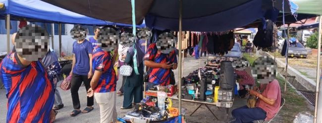 OPERASI PEMATUHAN PELESENAN PENJAJA PASAR PAGI BOTA KANAN