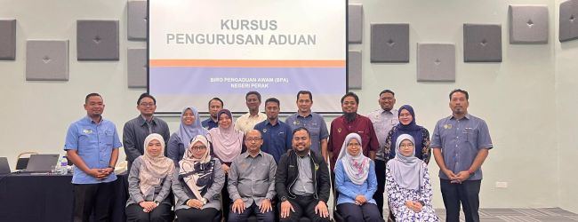 KURSUS PENGURUSAN ADUAN AWAM MAJLIS DAERAH PERAK TENGAH
